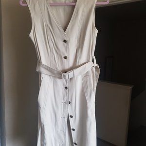 Calvin Klein Buttoned Dress